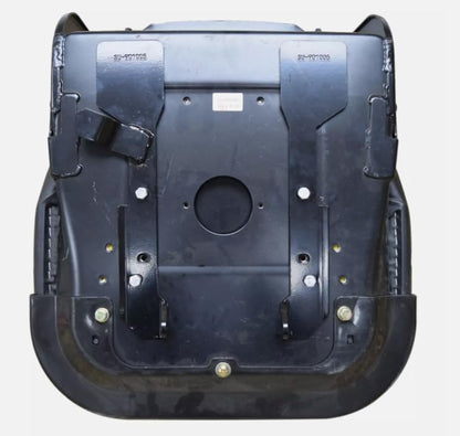 Tractor Seat with Flip-up Hinge Bracket & Armrests; Compatible with Kubota Tractor Series: B2650, L2501, L2800, L3200, L3400, L3700, L3800, MX4700, MX5100; SU-230015BK+SU-901005