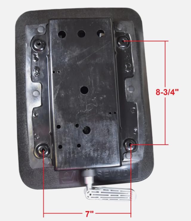 Tractor and Lawn Mower Seat Suspension System with Adjustable Height