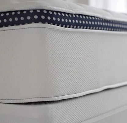 WinkBeds White Luxury Hybrid Cooling 13.5" Euro-Top Mattress | Softer Than Silk Cover | Made in The USA