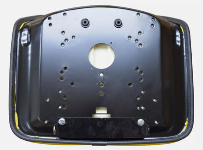 Lawn Mower Seat w/ Flip-up Brkt; Compatible with John Deere Tractors 415 (SN 70001 & Up), 425 (SN 70001+), 445, 455, F710 (SN 090001+), F725 (SN 090001+), F735, G100, SST16, SST19; 109000YE+901003-J2
