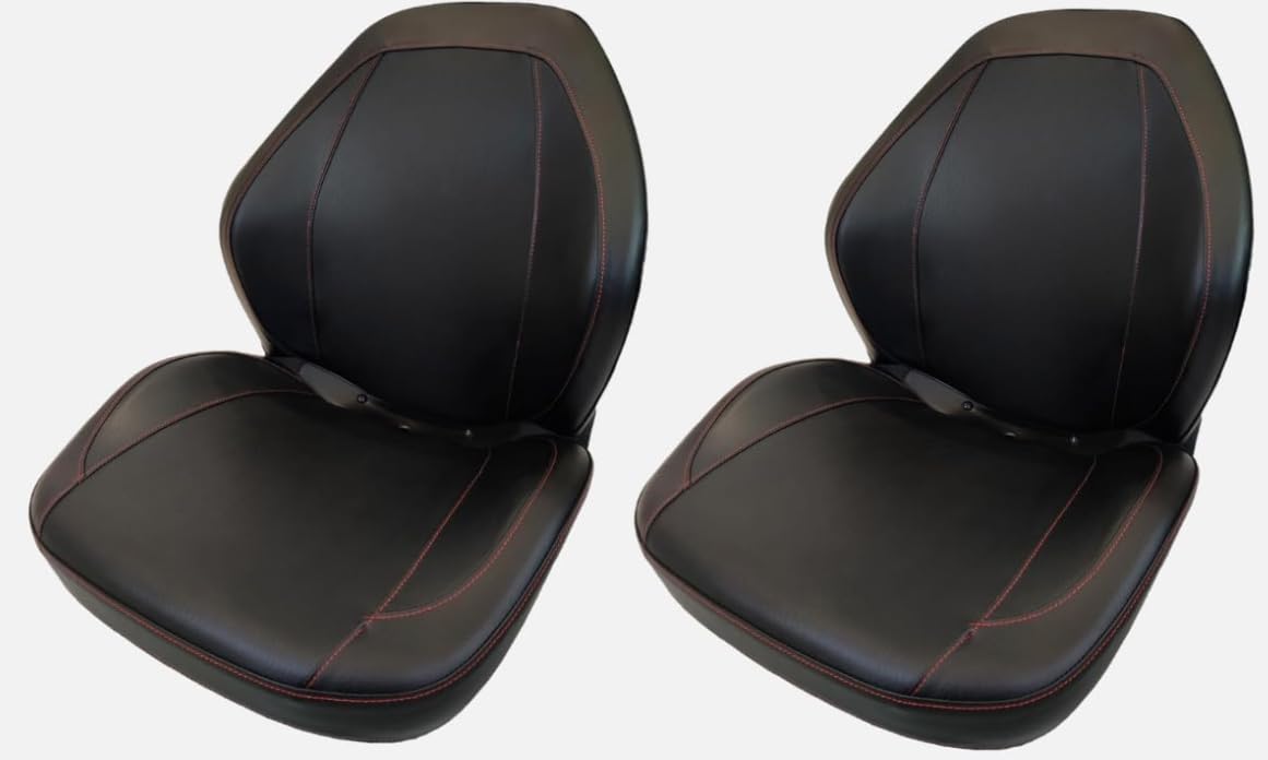 UTV Seats for Kawasaki Teryx 750; KRT750 & KRF750; 2008-2013; replaces Kawasaki 53066-0195; includes 2 Utility Vehicle seats; If the Bolt-Hole Patterns Don't Match, Drilling is Required