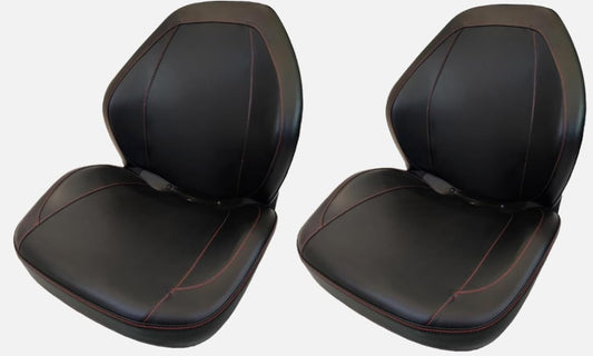 UTV Seats for Kawasaki Teryx 750; KRT750 & KRF750; 2008-2013; replaces Kawasaki 53066-0195; includes 2 Utility Vehicle seats; If the Bolt-Hole Patterns Don't Match, Drilling is Required