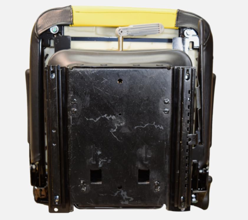 Zero Turn Mower Replacement Seat with Suspension; Compatible with Bad Boy: 2007-2010 AOS, 07-10 Diesel, 07-11 Lightning, 10 ZT, 10 Consumer ZT, 10-11 AOS Diesel, 10-11 Outlaw; SU-201111BKYE-BB