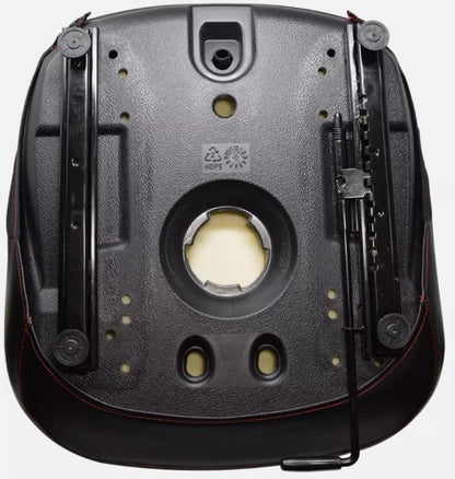 Replacement Seat with Slides for Skid Steers, Backhoe Loaders, Trenchers, Telehandlers, Excavators, etc.; Compatible with John Deere, Ford, New Holland, Gehl, Gravely, JCB, Lull, Mustang, Vermeer
