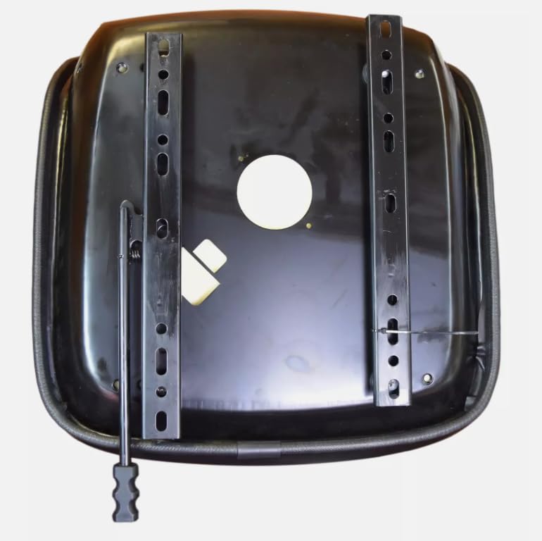 Replacement Seat for Case Forklifts; Brown; includes slides for comfort; fits Models: 584D, 584E, 584G, 585D, 585E, 585G, 586C, 586D, 586E, 586G, 588G; Please check your bolt-hole patterns