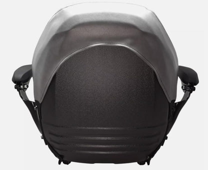 Replacement Seat with Slides for Skid Steers, Lawn Mowers, and Tractors; Compatible with Exmark Bobcat Dixie Snapper Toro Bad Boy Gravely Grasshopper Husqvarna Hustler & more; Drilling May Be Required
