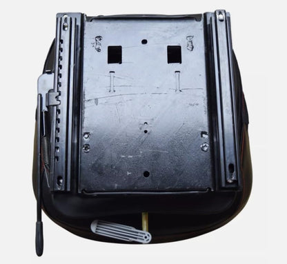 Lawn Mower and Skid Steer Seat with Suspension and Slides Compatible with John Deere, Bobcat, Caterpillar, JCB, Case, and more: Please check your bolt-hole patterns to ensure a proper fit