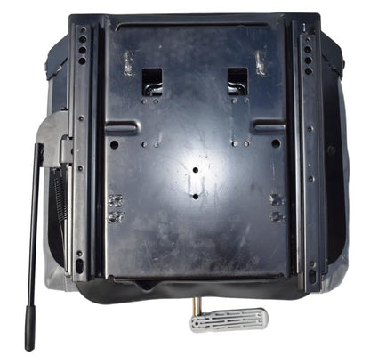Replacement Seat for Zero Turn Mowers with Suspension & Armrests; Gray; 23.5" H (Max); Replaces Hustler 781104, 781849 and 792051; SU-311111GR-H3