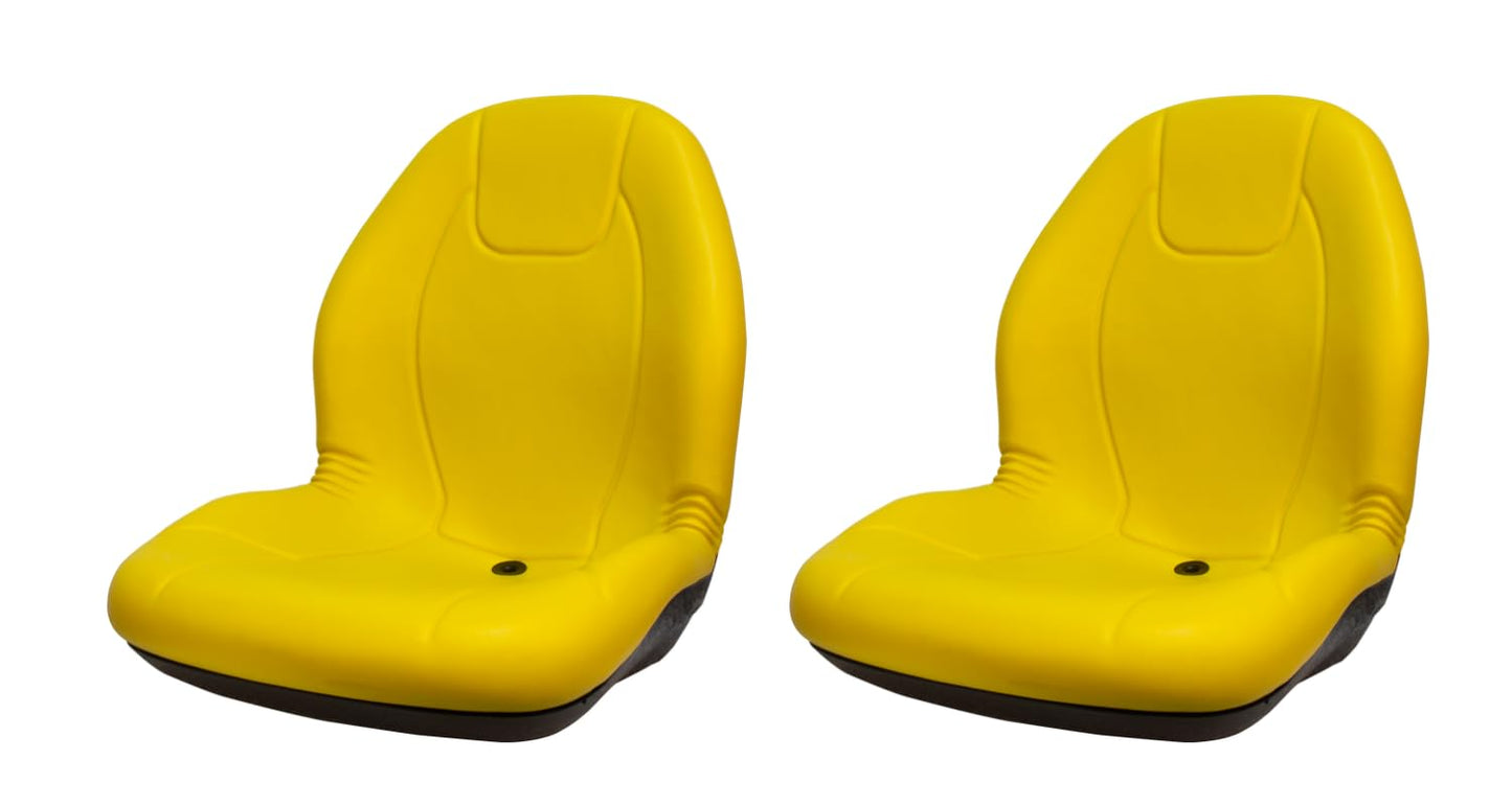 Gator UTV Seats; (2 Seats) Compatible with John Deere Gators 855D, RSX 850i, RSX 860E, RSX 860i, RSX 860M, XUV 550, XUV 550 S4, XUV 560, XUV 560 S4; Replaces AM138194, AM138195; 149000YE(x2)-JG1