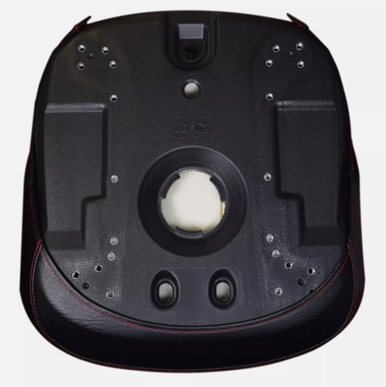 UTV Seats for Yamaha Rhino 450 660 700; YXR450, YXR660, YXR700; replaces part number 5UG-F4710-00-00; Black Vinyl; includes 2 seats; (If the Bolt-Holes Don't Align, Drilling is Required); 310000BK(x2)