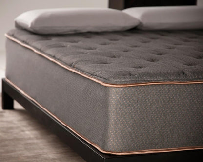 Tommie Copper 14 inch Luxury Hybrid Gray Mattress | Copper Infused | Made in The USA