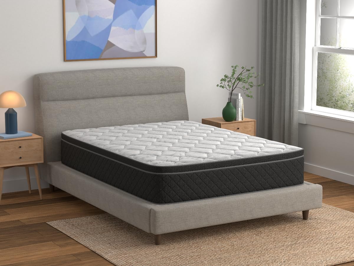 White Lily Luxury Hybrid 14 inch Plush Mattress | Made in the USA