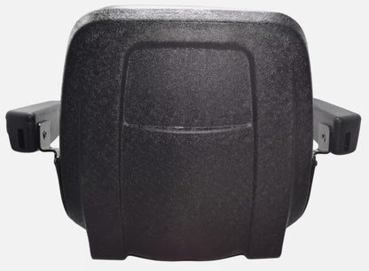 Lawn Mower Seat with Armrests; Compatible with AGCO, Allis Chalmers, Ariens, Cub Cadet, Dixie Chopper, Dixon, Exmark, Ferris, Grasshopper, & Gravely; 143001BK