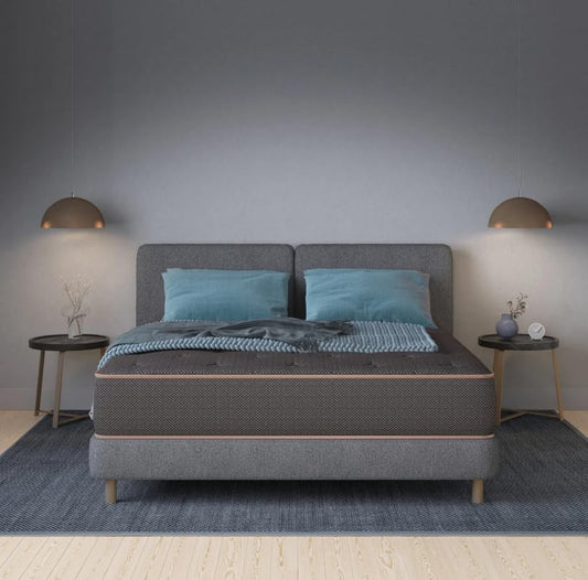 Tommie Copper Luxury Hybrid Mattress | 11" Firm | Gray | Copper Infused | Made in The USA