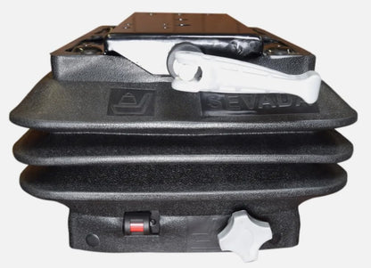 Tractor and Lawn Mower Seat Suspension System with Adjustable Height