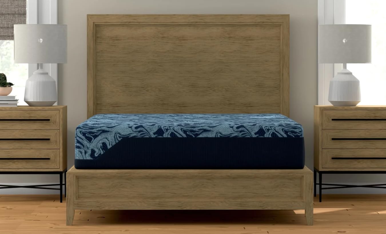 Blue ICE Luxury Cooling Mattress | Hybrid or Foam | Made in The USA | Removable Cover