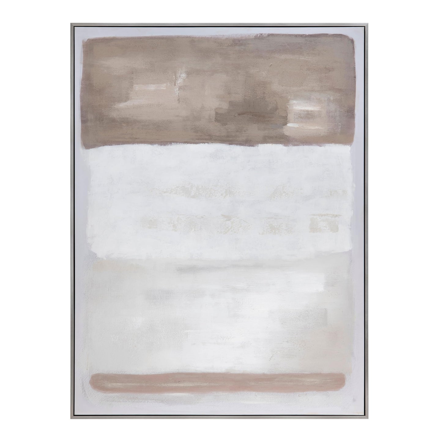 Tan Lines 2 Wall Art made of canvas, paint, polystyrene; 59 x 2 x 78.7 (in)