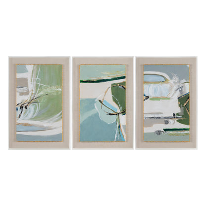Leblanc 3 Wall Art made of acrylic; 24 x 2 x 36 (in)