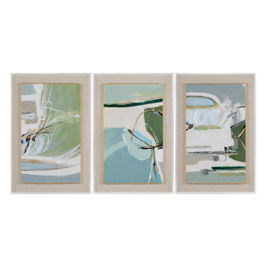 Leblanc 3 Wall Art made of acrylic; 24 x 2 x 36 (in)