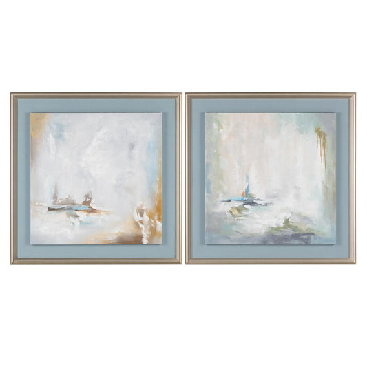 Serenity Wall Art made of canvas; 47.5 x 47.5 x 47.5 (in)