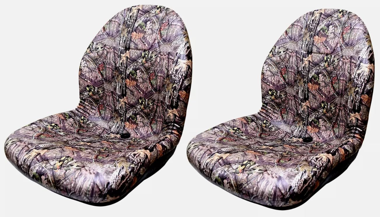 Camo UTV Seats; (2 Seats) for Kawasaki Teryx 750 (2008-2013); 53066-0195 (2 Seats); ‎Camouflage; High-Back; Blow Molded; SU-149000CM-KW(x2)