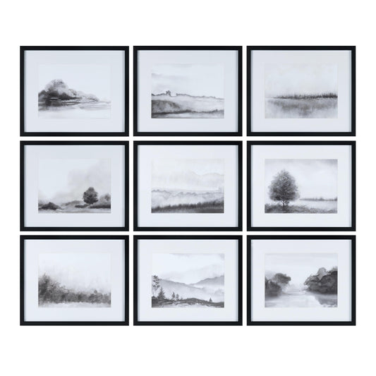 Pritchard Wall Art made of glass, paper; 24 x 1.5 x 20 (in)