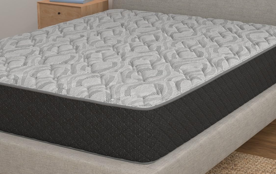 Gardenia White Double-Sided Luxury Hybrid 14 inch Mattress | Made in The USA