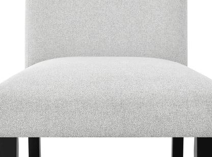 Square Counter Height Chic Faux Marble Table and 4 Chairs | 5-Piece Set | White, Gray, Silver, Black