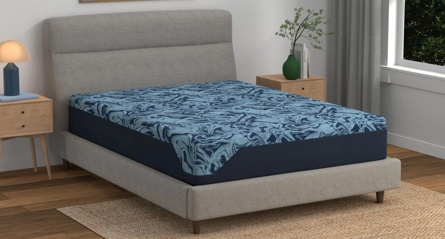Blue ICE Luxury Cooling Mattress | Hybrid or Foam | Made in The USA | Removable Cover