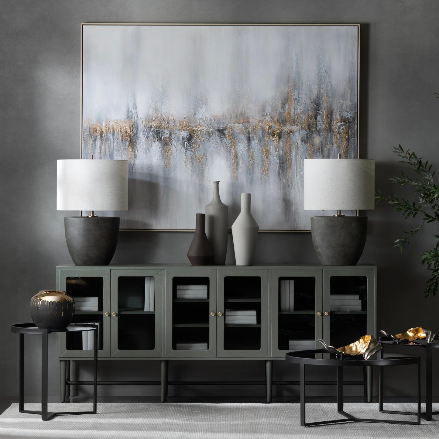 Saratoga Wall Art made of canvas; 80 x 2 x 60 (in)