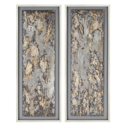 Heavy Metal Wall Art made of metal, wood; 22.5 x 1.5 x 58.5 (in)