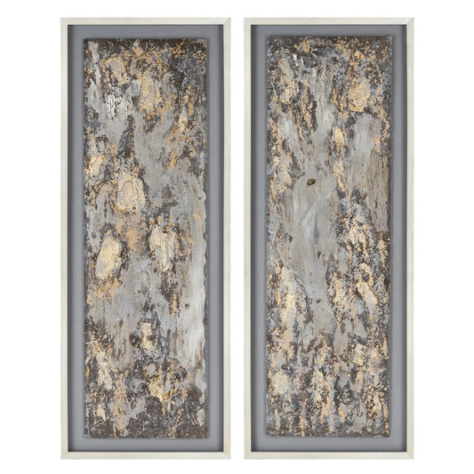 Heavy Metal Wall Art made of metal, wood; 22.5 x 1.5 x 58.5 (in)