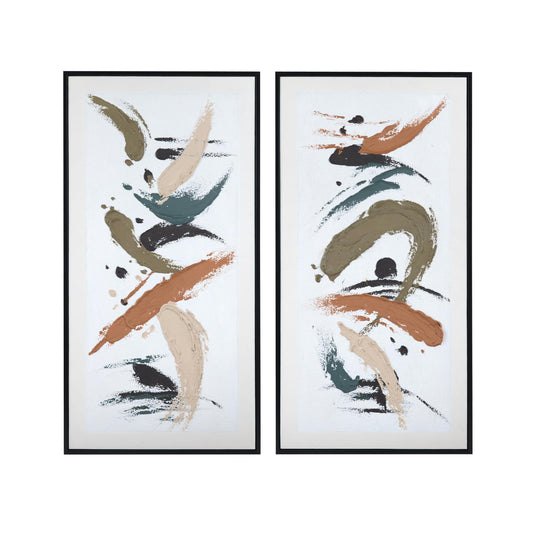Calliope Wall Art made of canvas; 31.6 x 1.5 x 61.6 (in)
