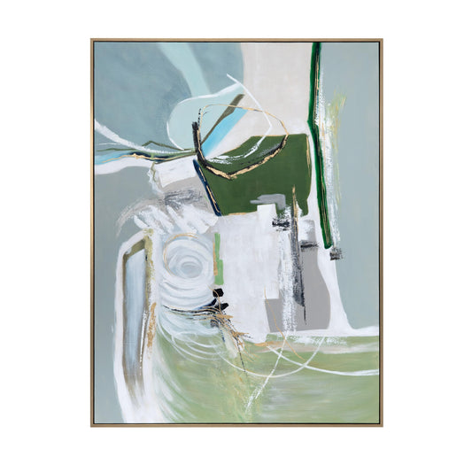 Leblanc 2 Wall Art made of canvas; 81.6 x 1.5 x 61.6 (in)