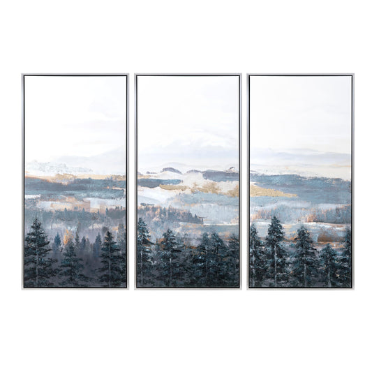 Land For Days Wall Art made of canvas, wood; 29.5 x 1.5 x 59 (in)