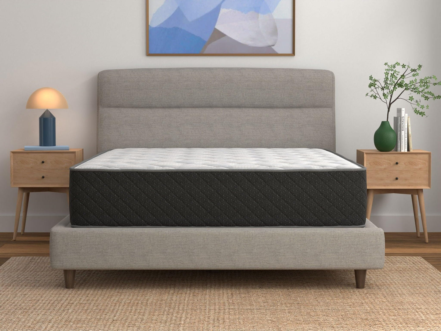 White Lily Luxury Hybrid 14 inch Plush Mattress | Made in the USA
