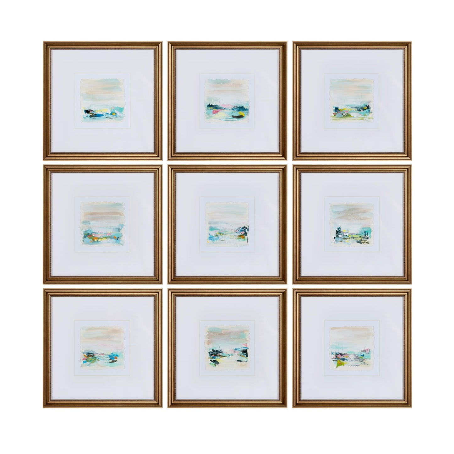 Mad For Color Wall Art made of glass; 18 x 1 x 18 (in)