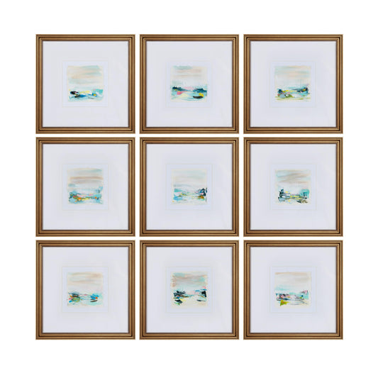 Mad For Color Wall Art made of glass; 18 x 1 x 18 (in)