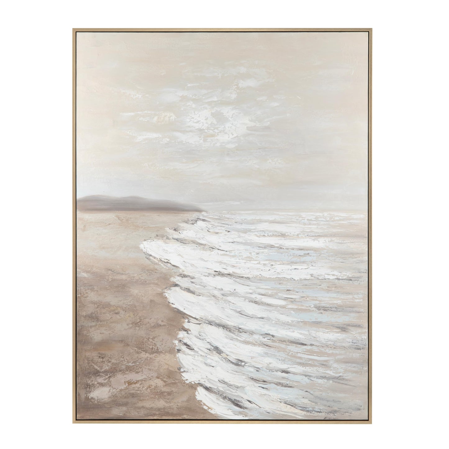 Sunny Shore 1 Wall Art made of canvas; 61.6 x 1.5 x 81.6 (in)