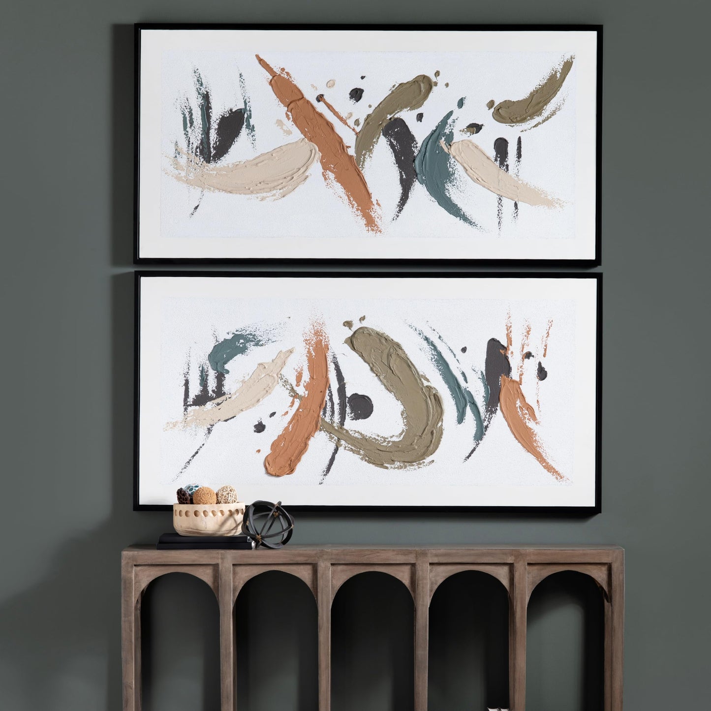 Calliope Wall Art made of canvas; 31.6 x 1.5 x 61.6 (in)