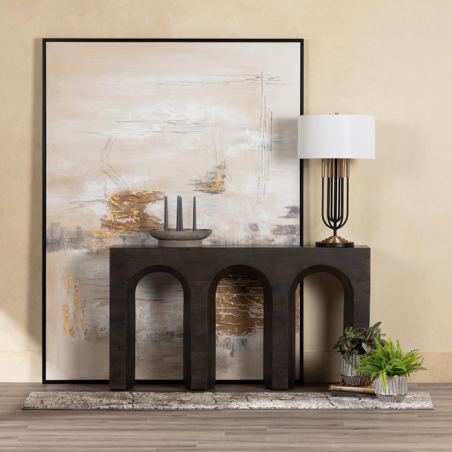 Calm, Cool, Collected Wall Art made of canvas; 61.6 x 1.5 x 81.6 (in)
