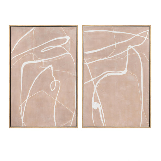 Roxbury Wall Art made of canvas; 39.4 x 1.5 x 59 (in)