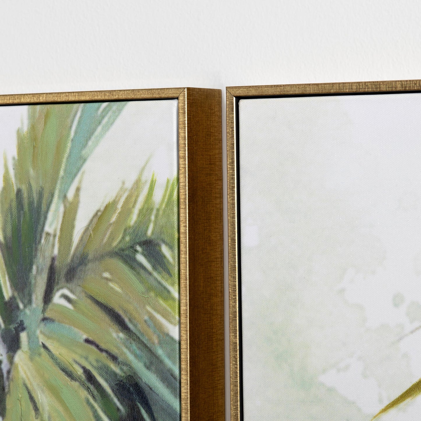 Palms And Ferns Wall Art made of canvas; 24 x 2 x 36 (in)