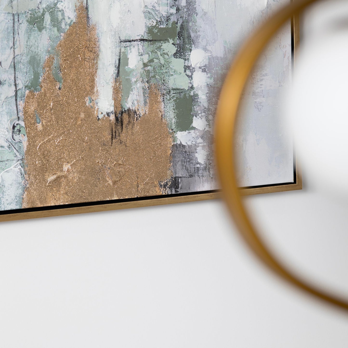 Wilkes Wall Art made of canvas; 59 x 2 x 78.7 (in)