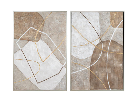 Marion Wall Art made of canvas; 41.6 x 1.5 x 61.6 (in)