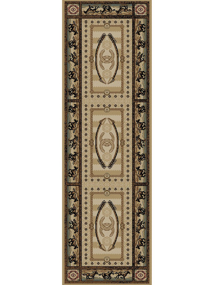American Destinations Cheyenne Multi 5'3"x7'3" Area Rug | 100% Polypropylene | Machine Loomed | 10 mm pile height