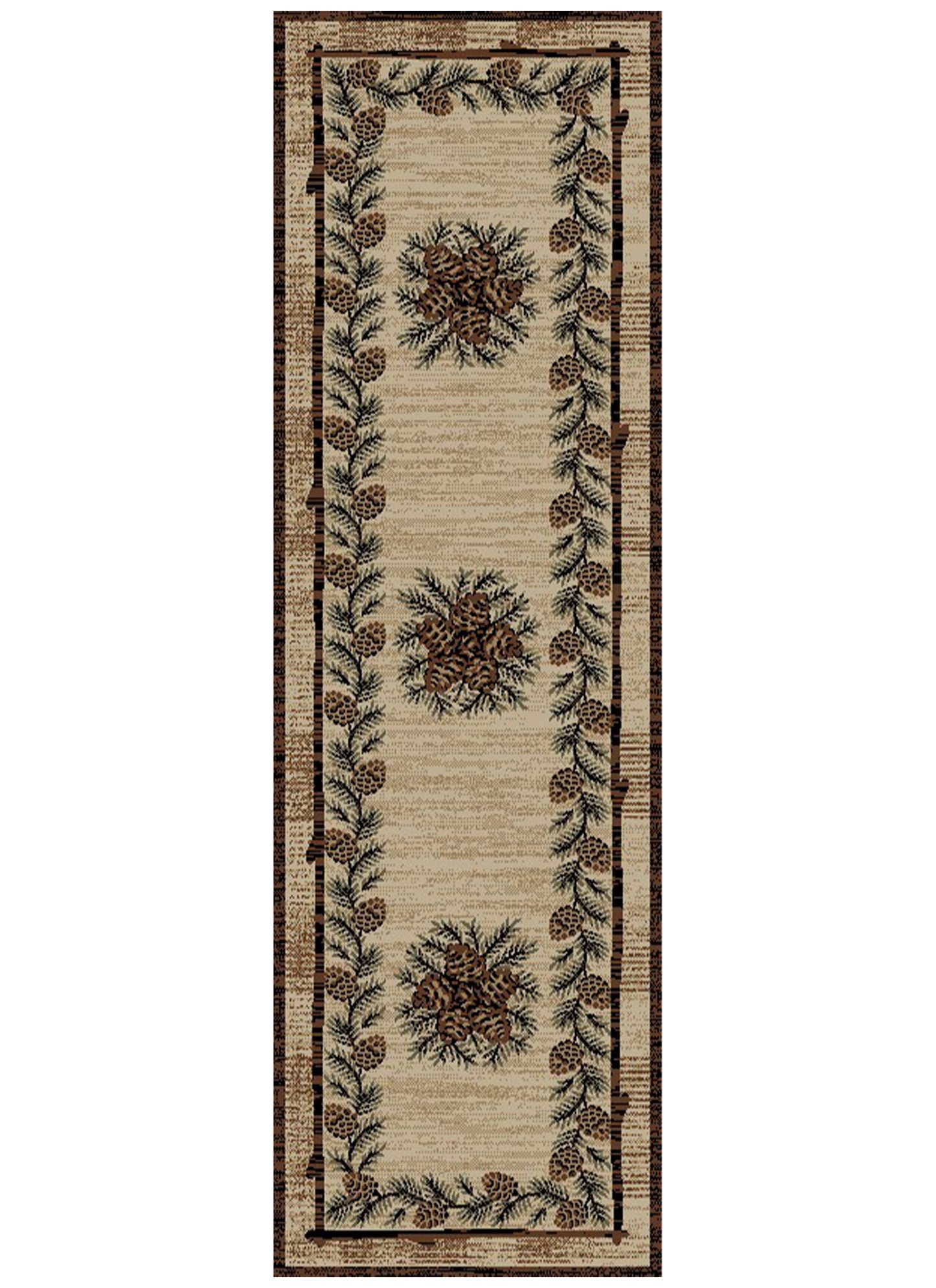 American Destinations Greensboro 5'3"x7'3" Area Rug | 100% Polypropylene | Machine Loomed | 10 mm pile height