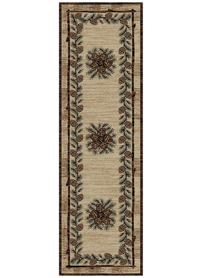 American Destinations Greensboro 5'3"x7'3" Area Rug | 100% Polypropylene | Machine Loomed | 10 mm pile height
