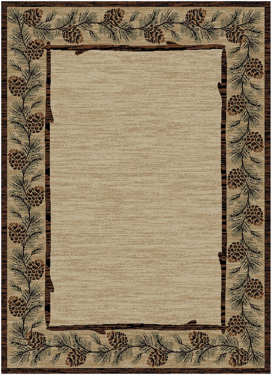 American Destinations Clearmont 5'3"x7'3" Area Rug | 100% Polypropylene | Machine Loomed | 10 mm pile height
