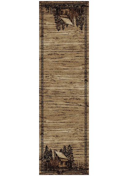 American Destinations Rocky Bottom 5'3"x7'3" Area Rug | 100% Polypropylene | Machine Loomed | 10 mm pile height